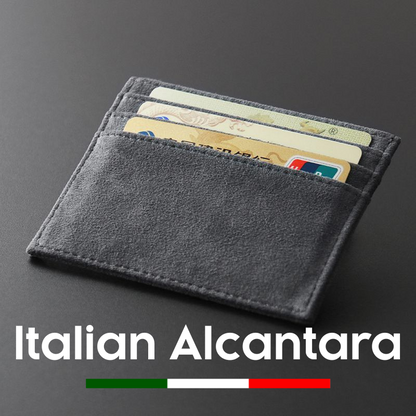 Cavallo Italian Alcantara Wallet