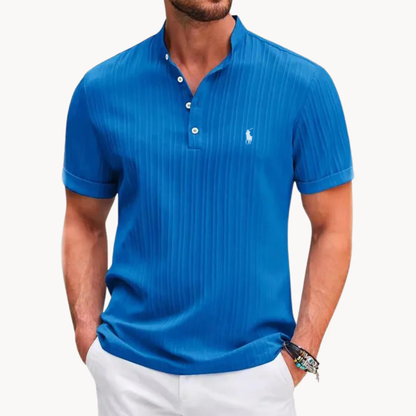 LC Ribbed Henley Shirt - Clearance Sale