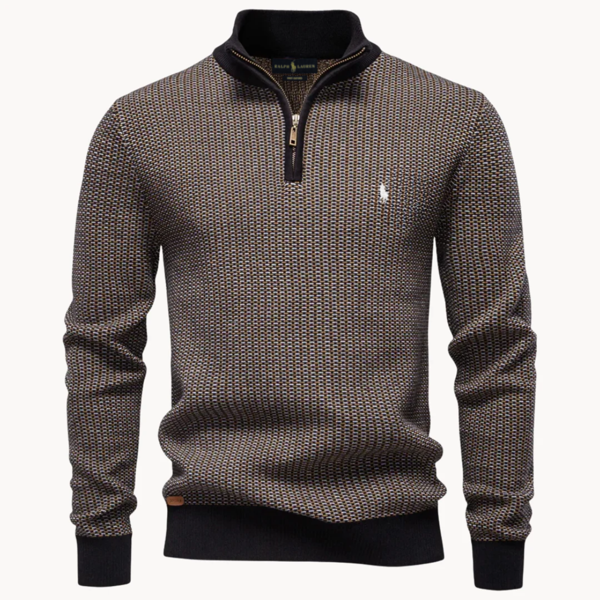 RL Quarter-Zip Knit Sweater - Clearance Sale