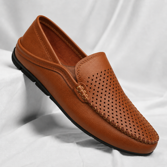 Mocasines de piel Lugano