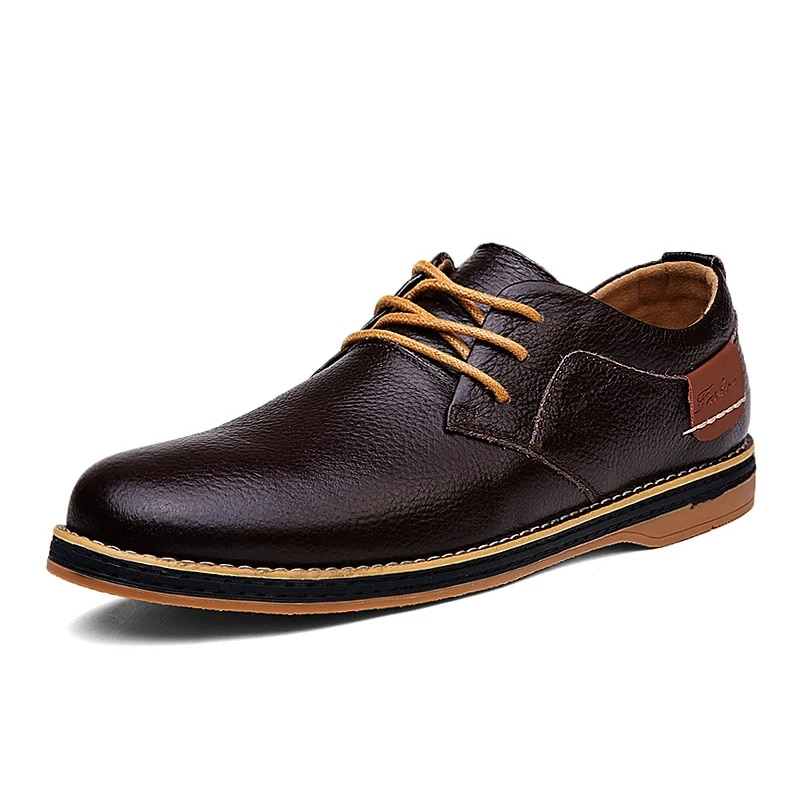 Zapatos de cuero genuino Lucas Wellington