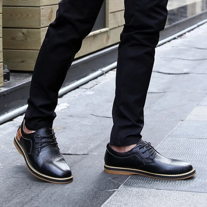 Zapatos de cuero genuino Lucas Wellington