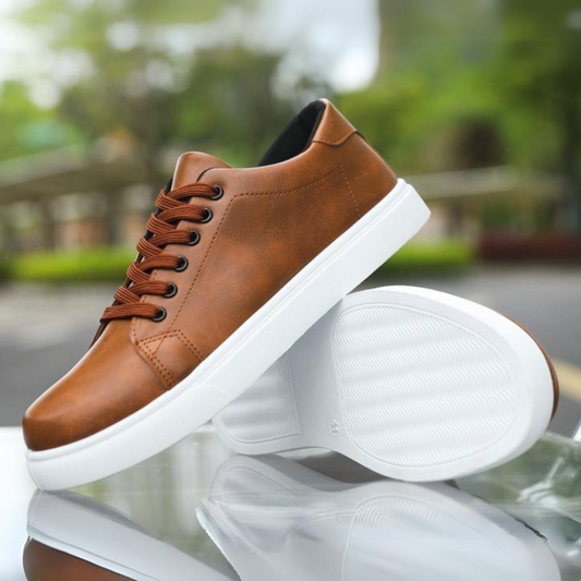Zapatillas de piel Enzo