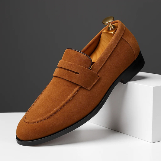 Mocasines Marco de ante con antifaz