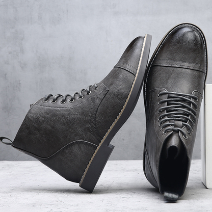 Botas de piel auténtica Bradford