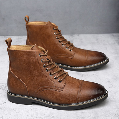 Botas de piel auténtica Bradford