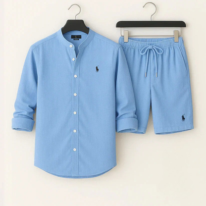 RL Summer Shirt & Shorts Set - Clearance Sale