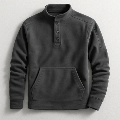 Preston Fleece Henley Pullover
