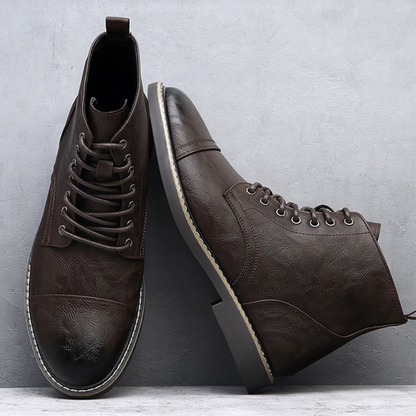 Botas de piel auténtica Bradford