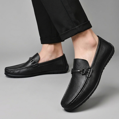 Mocasines de piel auténtica Belluno