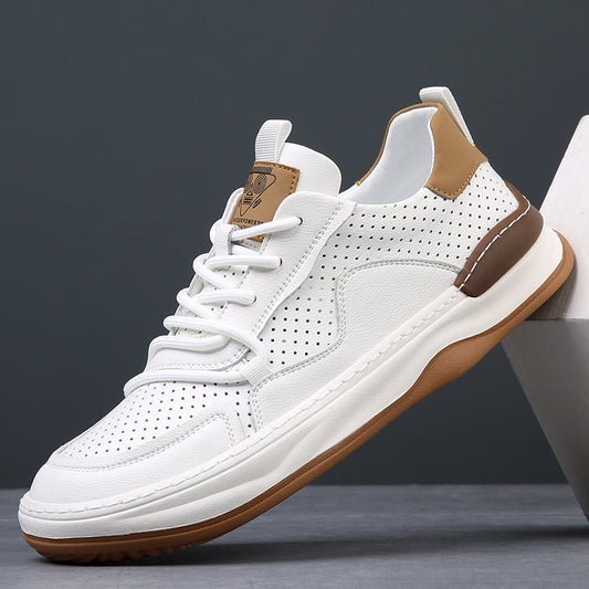 Zapatillas de cuero genuino Lusso Italiana