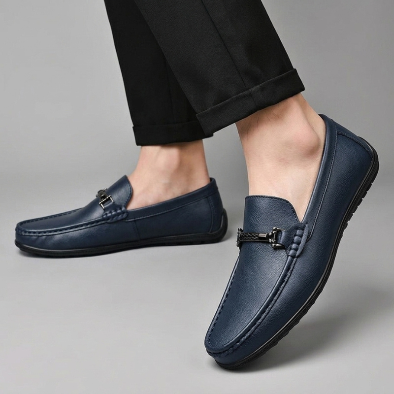 Mocasines de piel auténtica Belluno