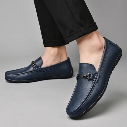 Mocasines de piel auténtica Belluno