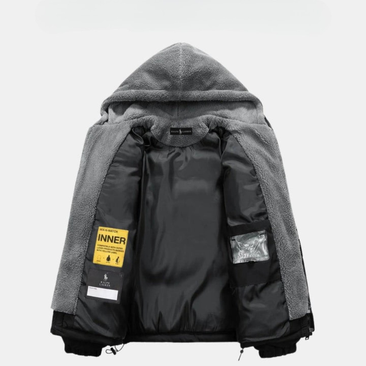 RL Padded Winter Jacket with Fleece Hood || CLEARANCE SALE