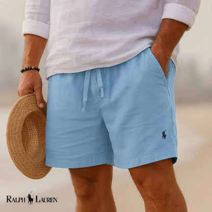 Pantalones cortos tipo capri de lino RL Heritage