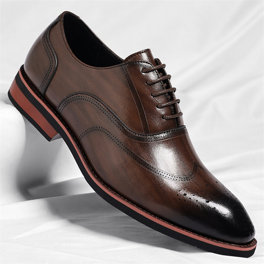 Zapatos de vestir de piel italiana Marcello