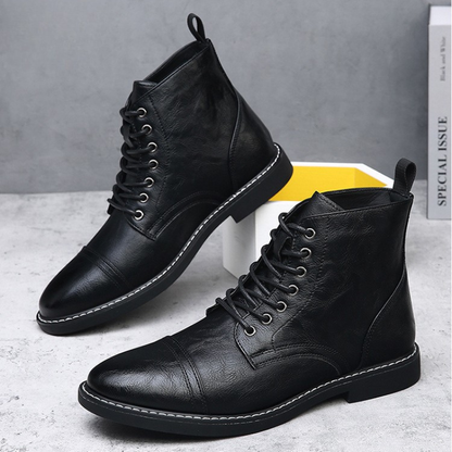 Botas de piel auténtica Bradford
