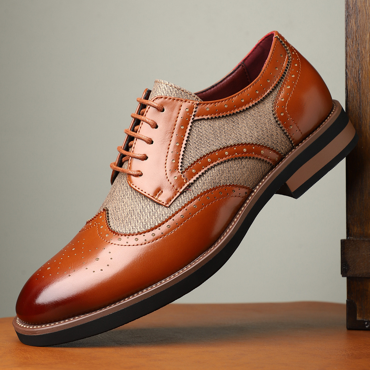 Regency Leather Brogue Dress Shoes