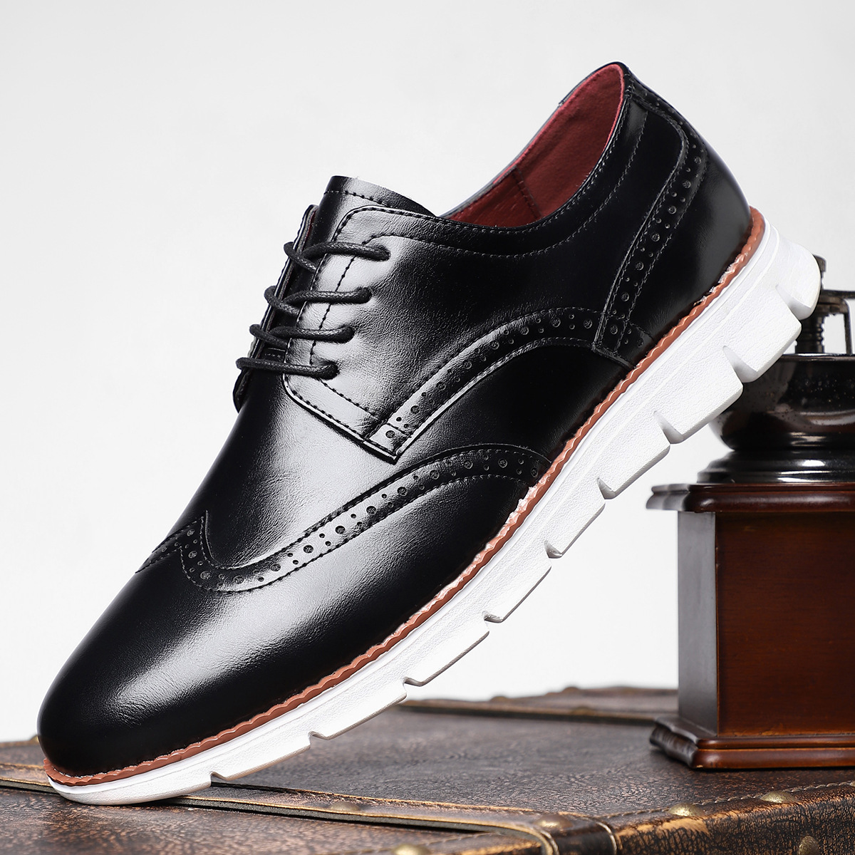 Cristiano Genuine Leather Sneakers
