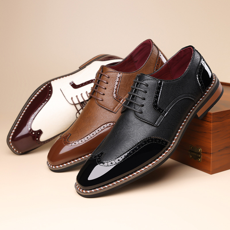 Zapatos de vestir tipo brogue Lombardi