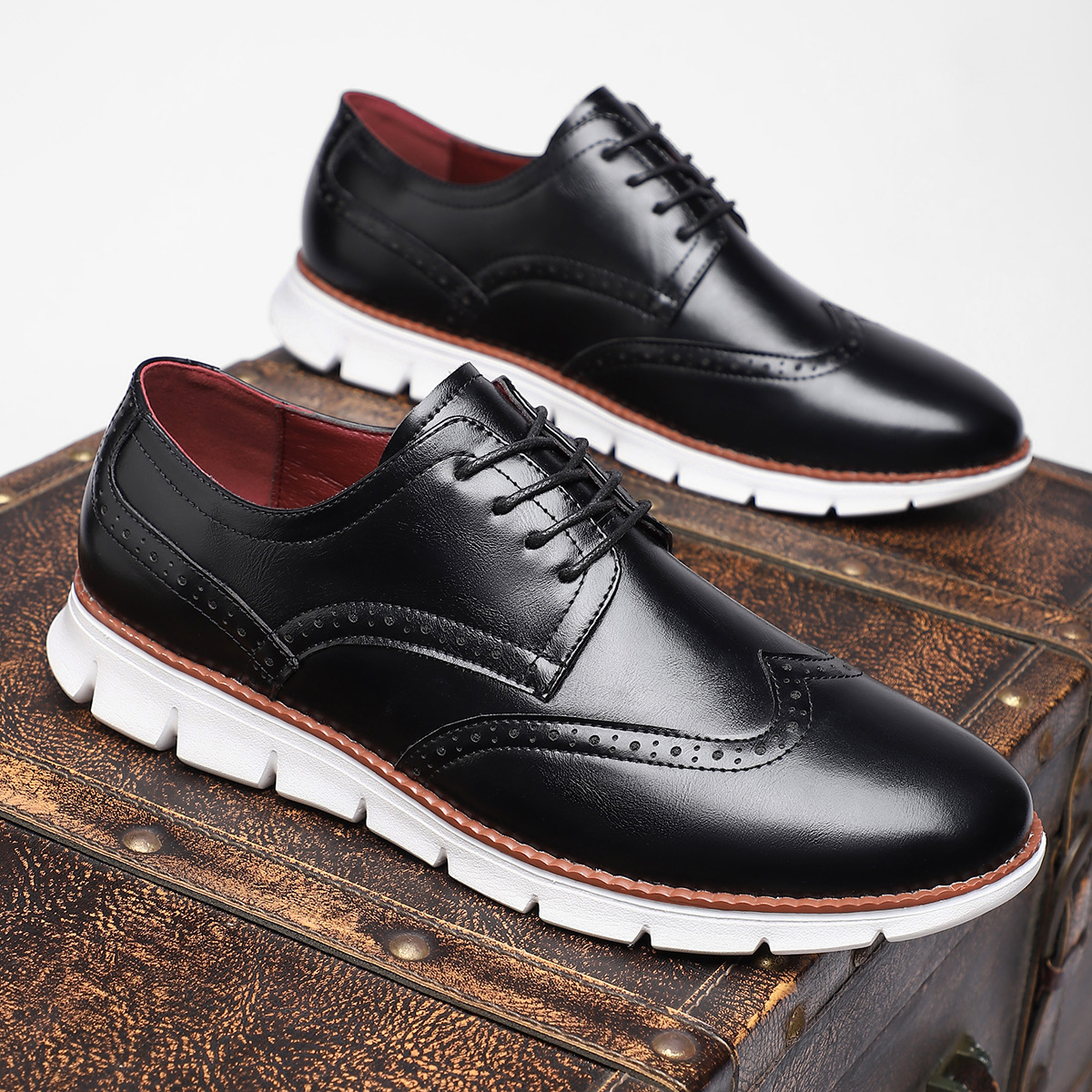 Cristiano Genuine Leather Sneakers