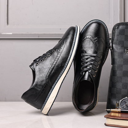 Lucas Leather Brogue Sneakers