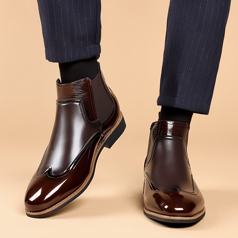 Bristol Leather Chelsea Boots