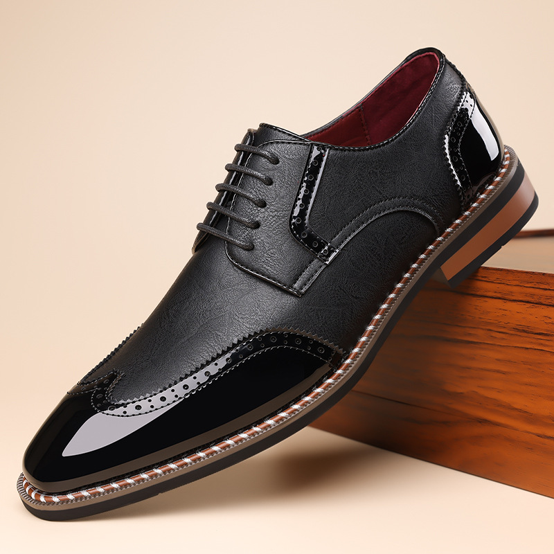 Zapatos de vestir tipo brogue Lombardi