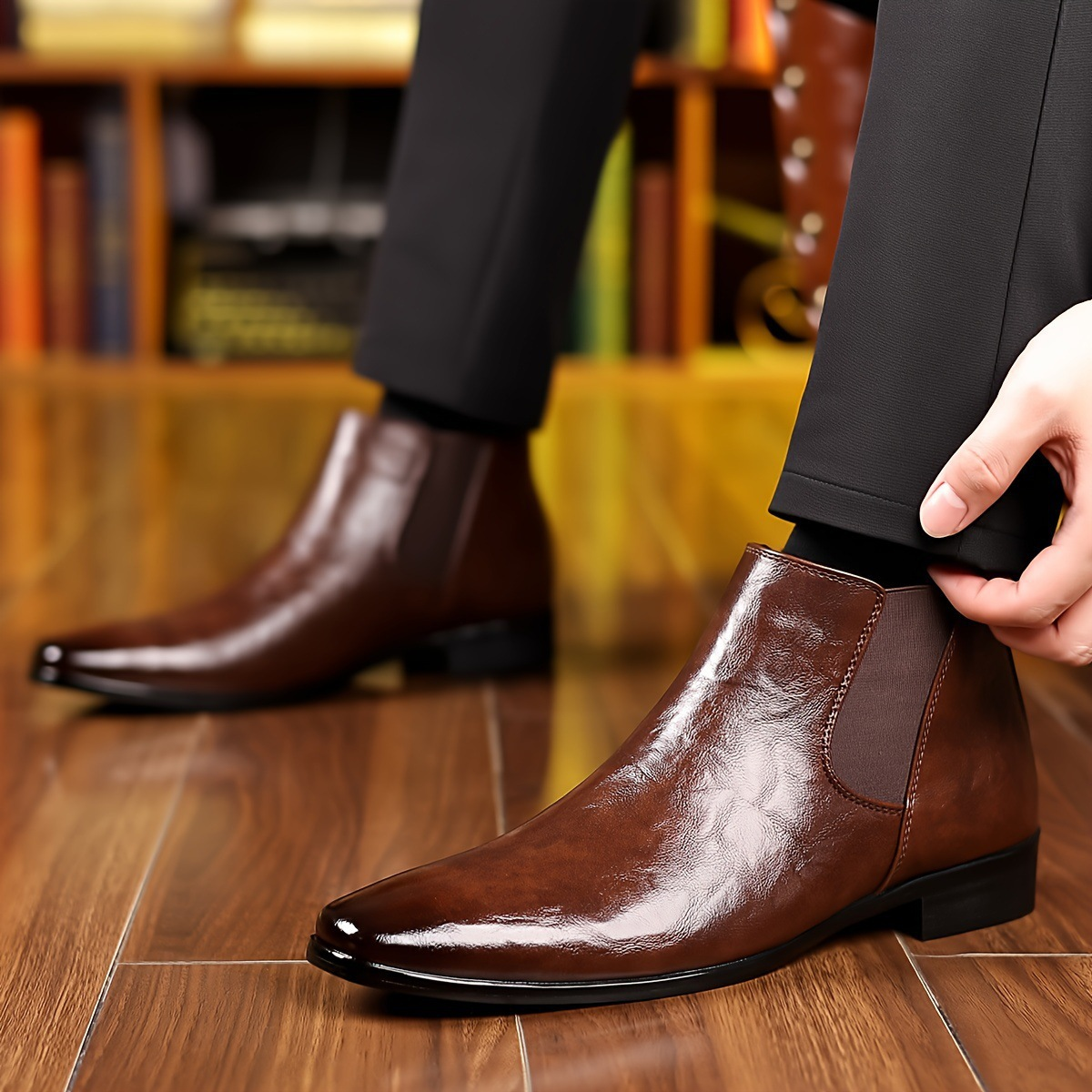 Bradford Leather Chelsea Boots