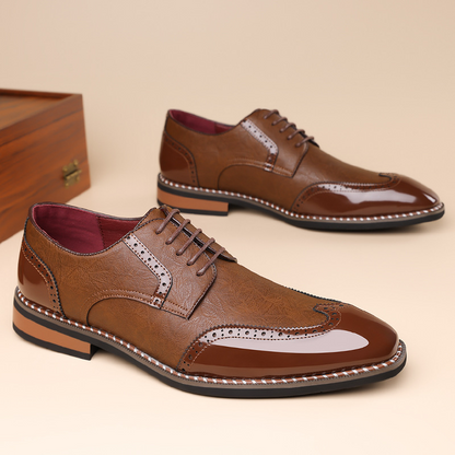 Zapatos de vestir tipo brogue Lombardi