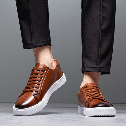 Lusso Italia Leather Sneakers