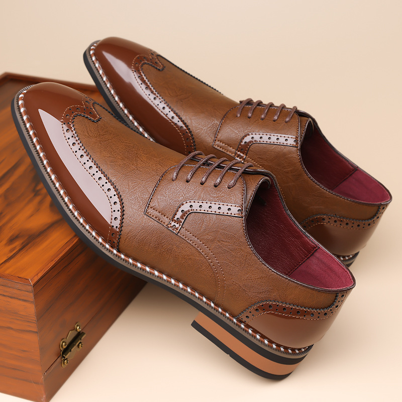 Zapatos de vestir tipo brogue Lombardi