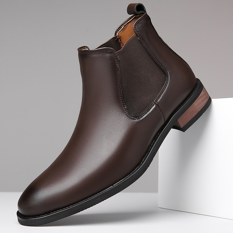Harrison Leather Chelsea Boots