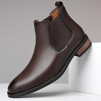 Harrison Leather Chelsea Boots