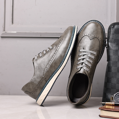 Lucas Leather Brogue Sneakers