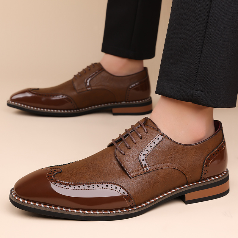 Zapatos de vestir tipo brogue Lombardi