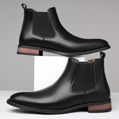 Harrison Leather Chelsea Boots
