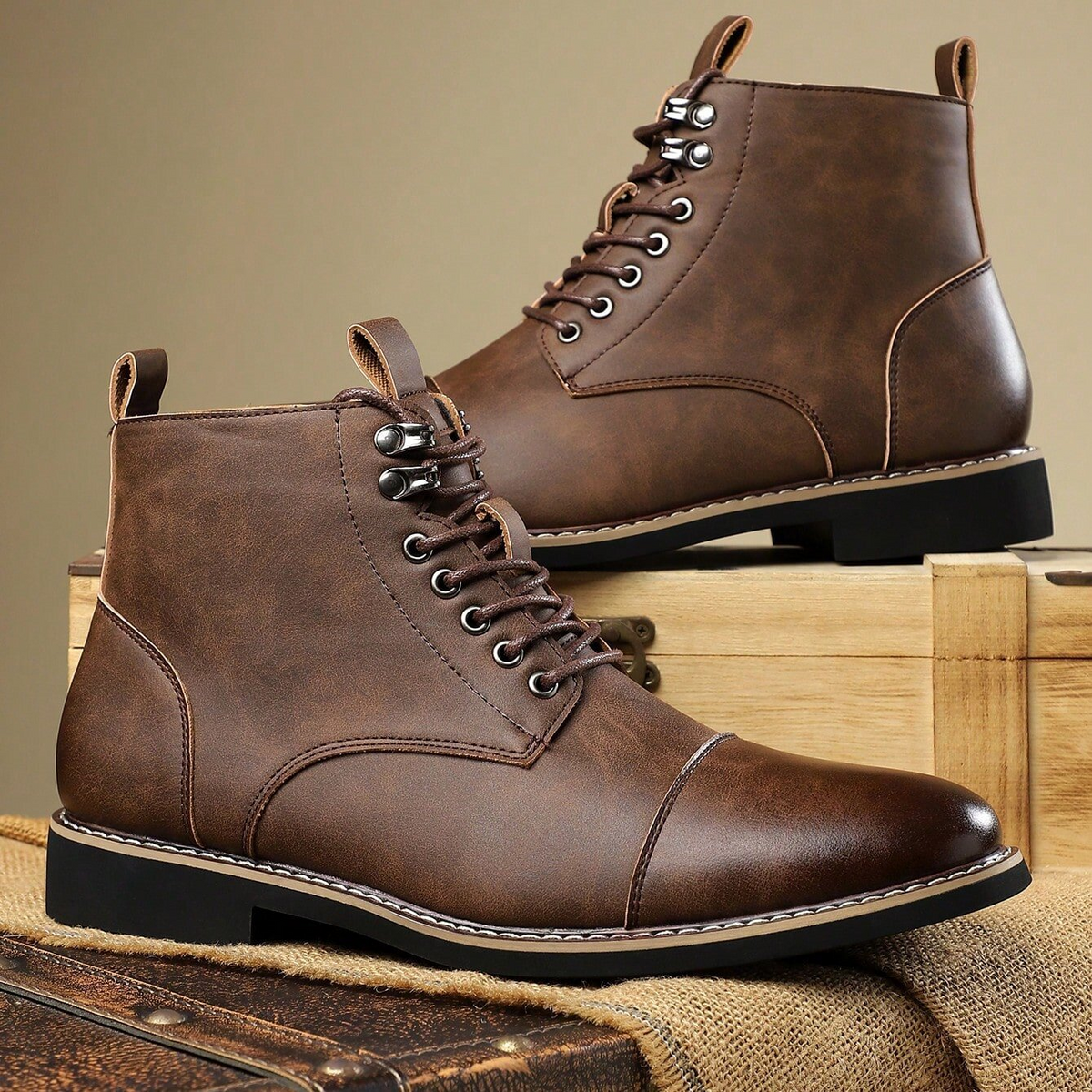 Heritage Genuine Leather Boots