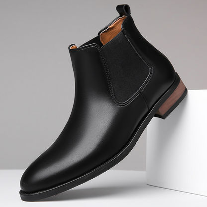 Harrison Leather Chelsea Boots