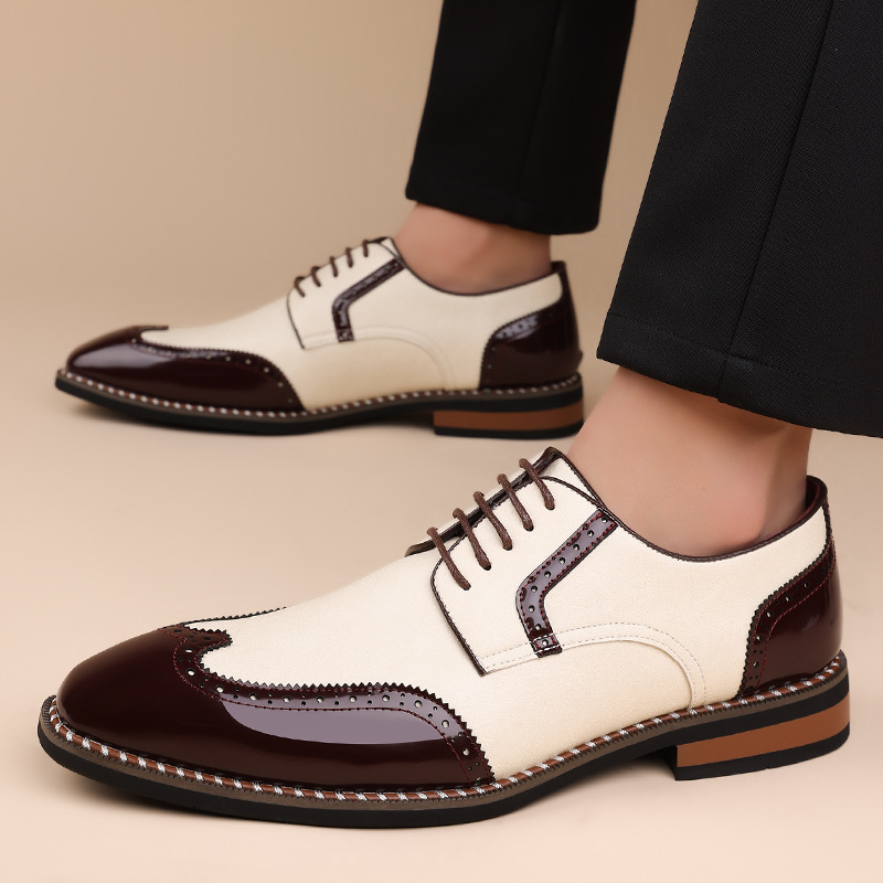 Zapatos de vestir tipo brogue Lombardi