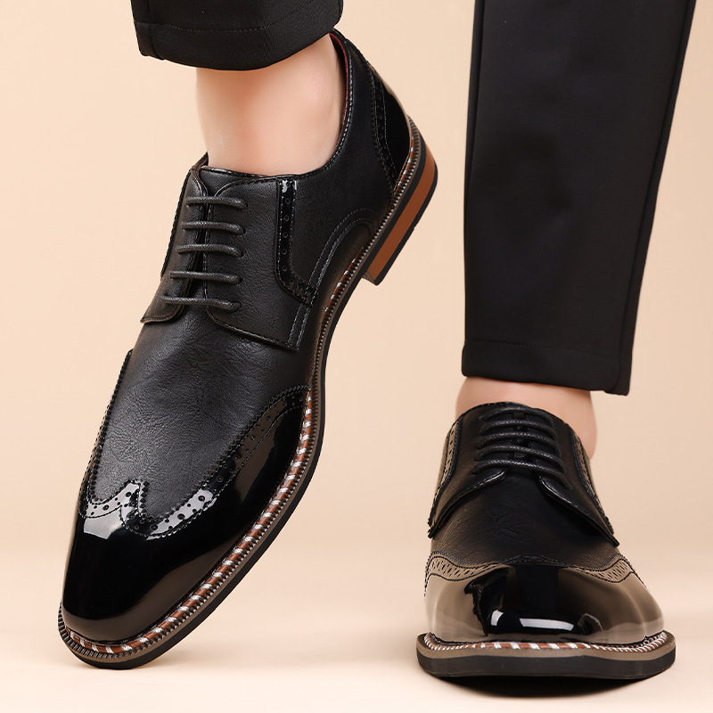 Zapatos de vestir tipo brogue Lombardi