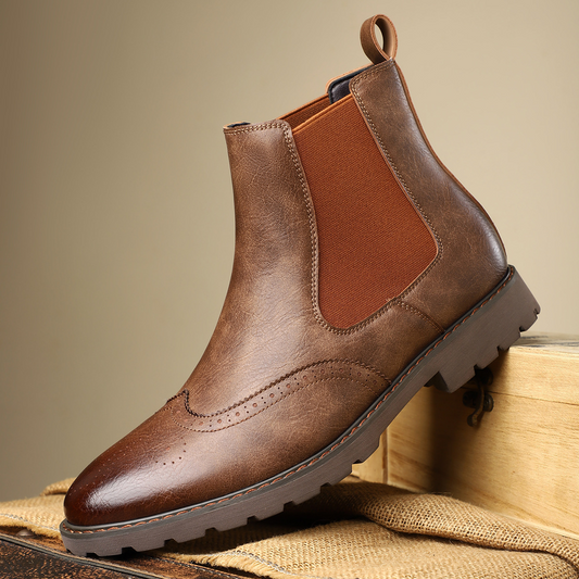 Botines Chelsea de piel Harrington