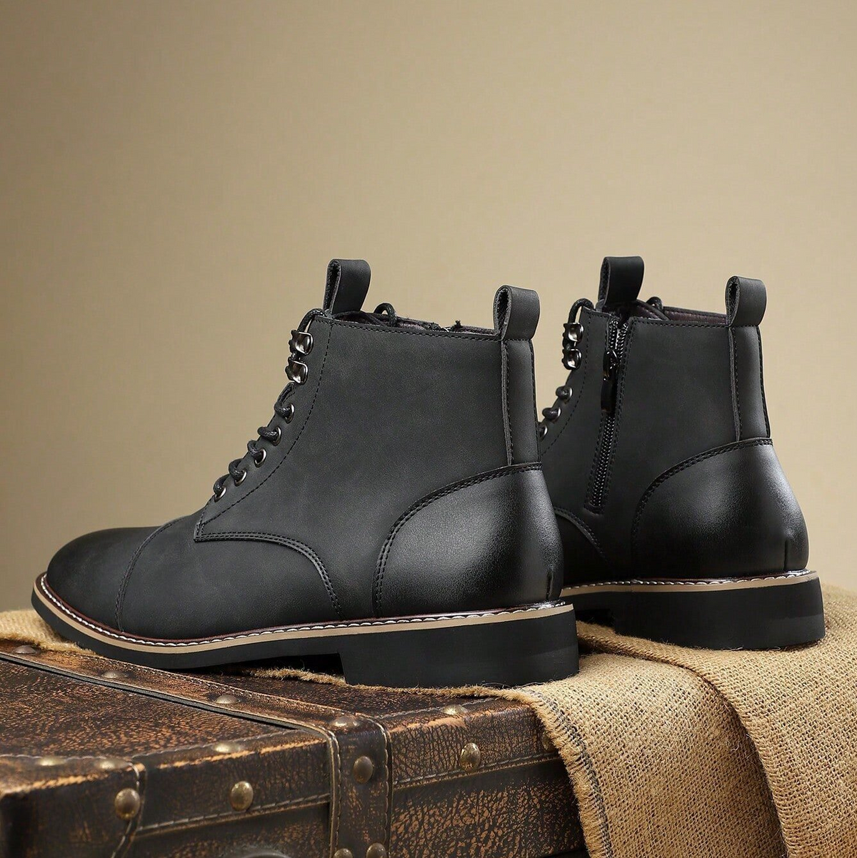 Hawkcrest Genuine Leather Boots