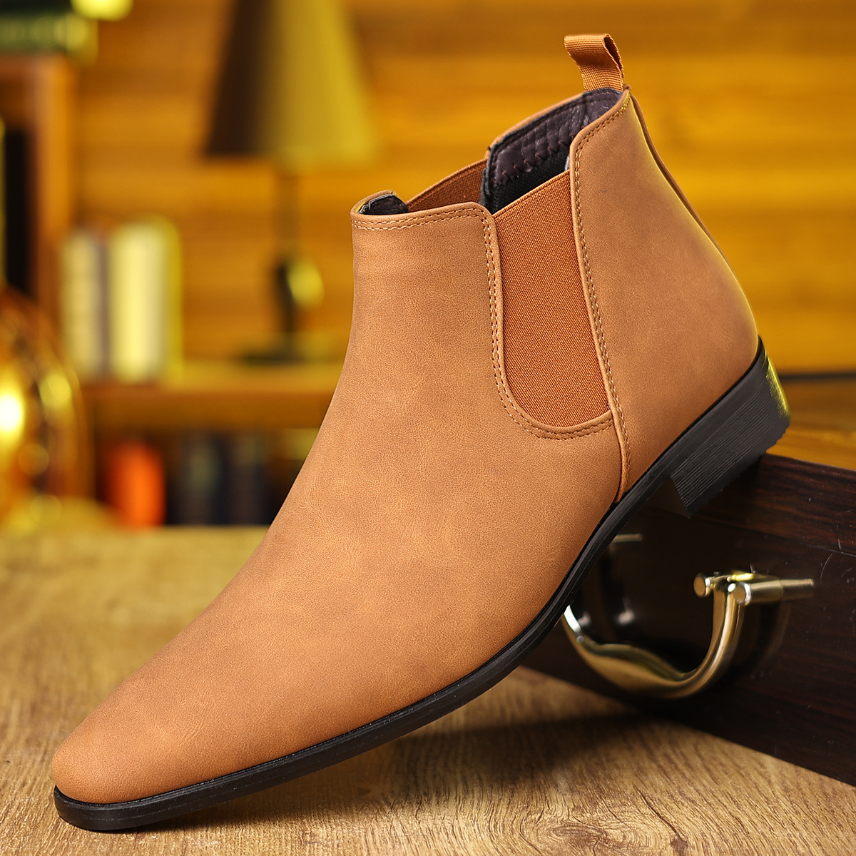 Regency Suede Chelsea Boots