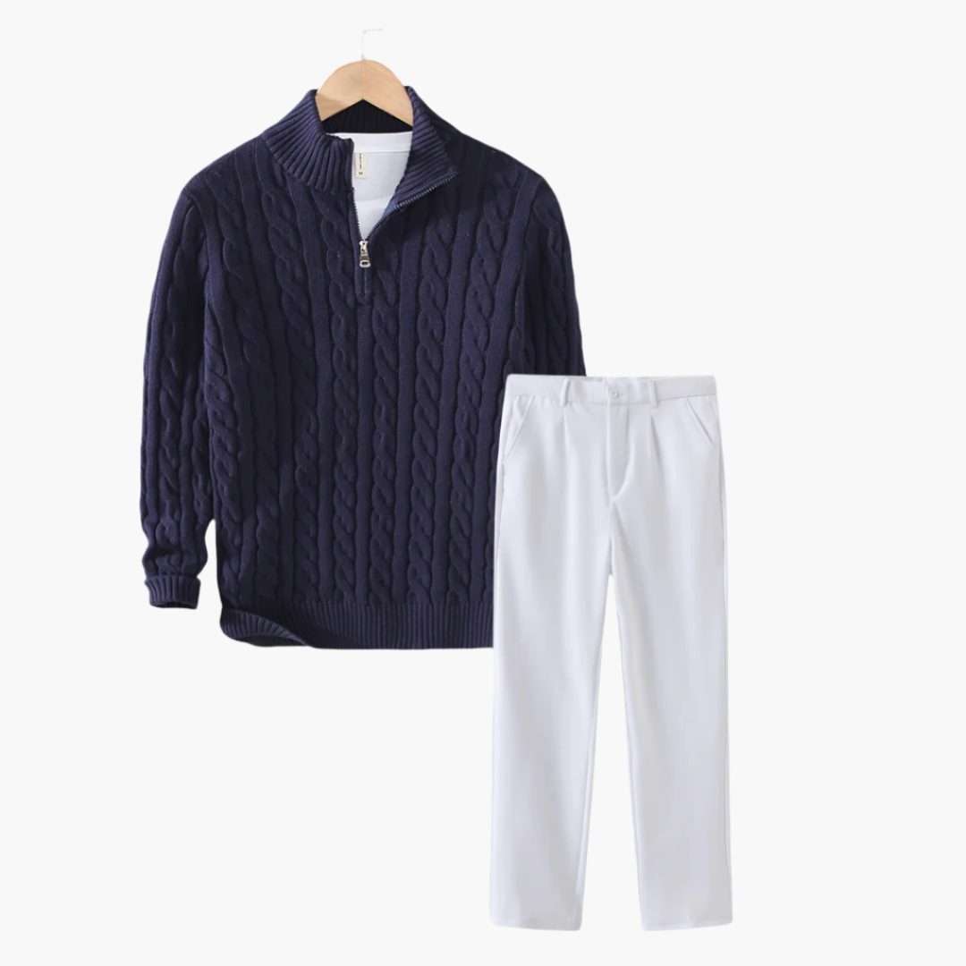 Atuendo de invierno - Brunch con polo