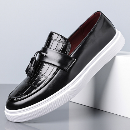 Lombardi Leather Tassel Loafers