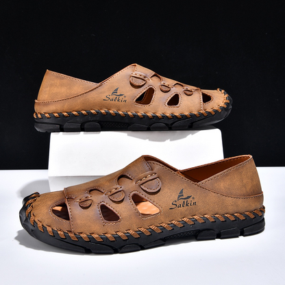 Sandalias de piel Trekland