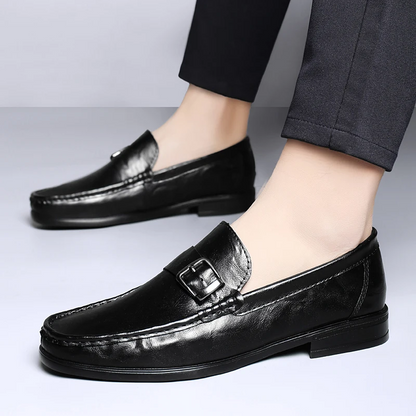 Luciano Italian Leather Loafers