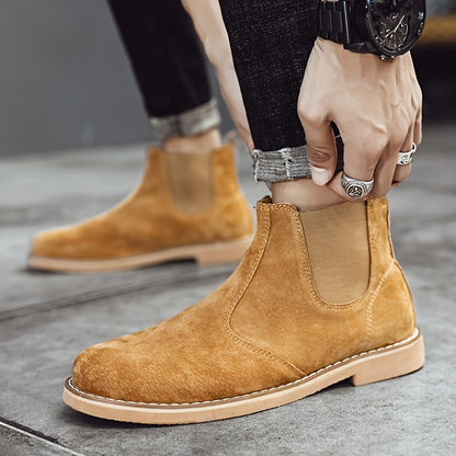 Montaro Suede Chelsea Boots