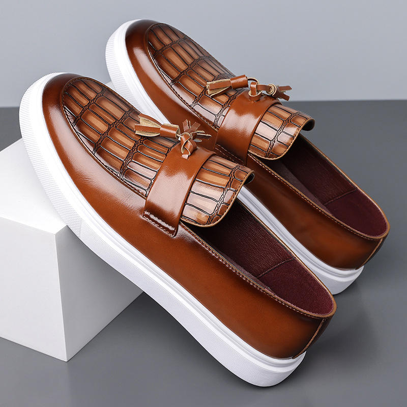 Lombardi Leather Tassel Loafers